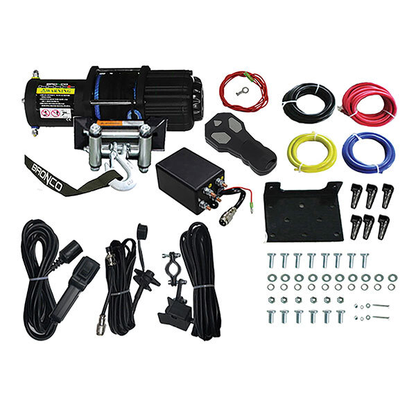 BRONCO GENERATION 2 4500LBS WINCH & REMOTE (AC 12108 1)