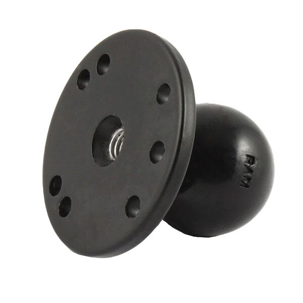 RAM MOUNTS BASE RONDE AVEC BILLE (RAM 202CNSU)