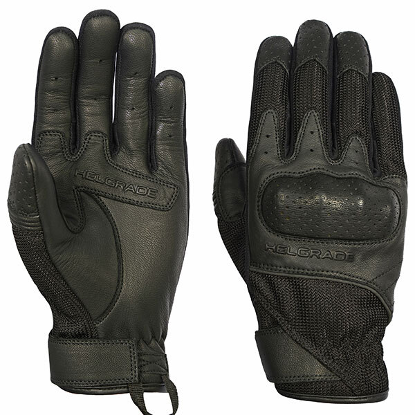 HELGRADE WILDE LEATHER AND MESH GLOVES