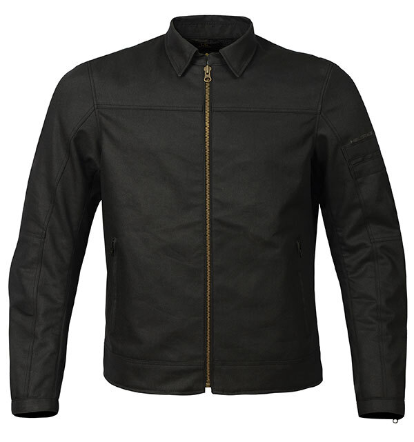 VESTE CIREE HELGRADE NORTON Medium Noir Homme