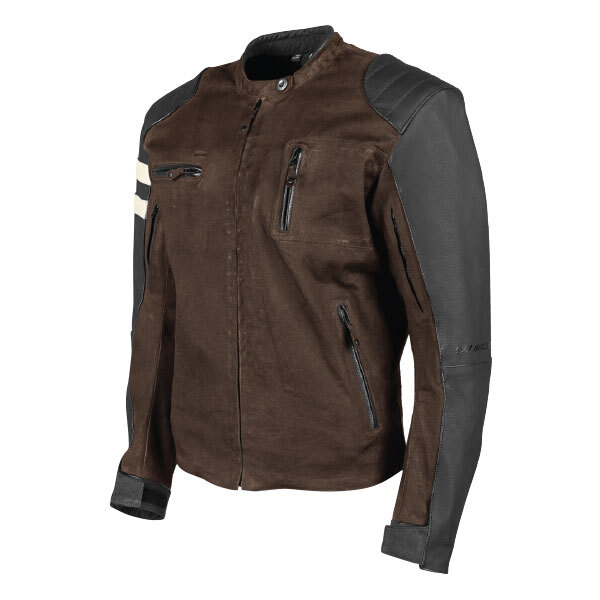 VESTE CUIR/TEXTILE JRC ROCKET 67