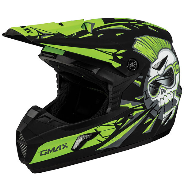 CASQUE JEUNESSE MX INSTABLE GMAX MX46Y