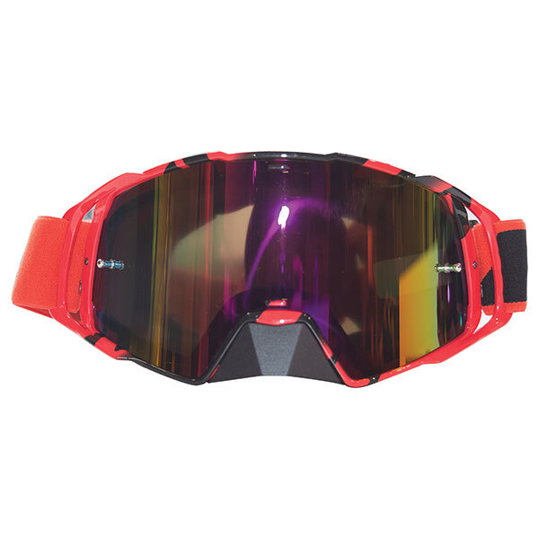 LUNETTES ZOAN DOUBLE VERRES Miroir Rouge