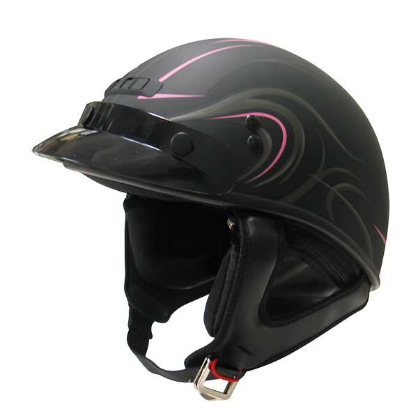 CASQUE DEMI-HABILLÉ GMAX GM35 Medium Rose