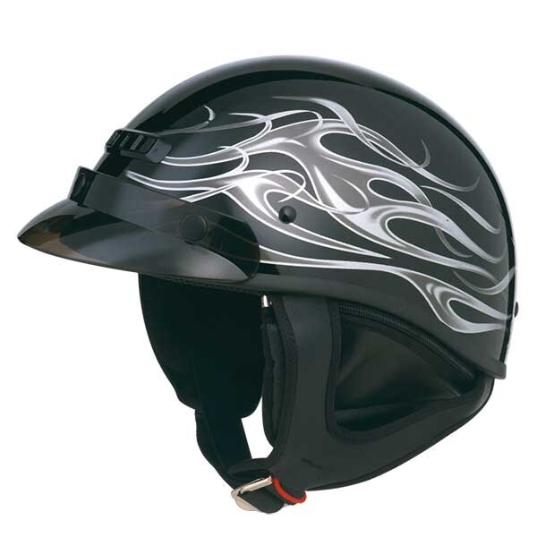 CASQUE DEMI-HABILLÉ GMAX GM35 Medium Silver