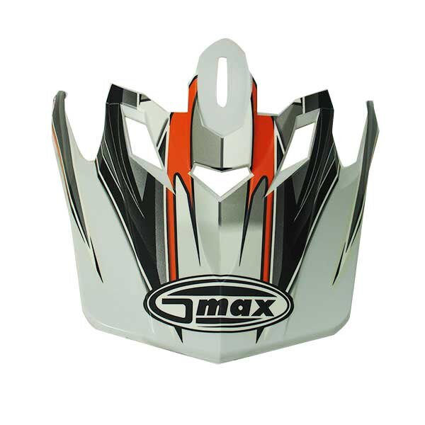 GMAX GM46 CORE VISOR XS S Orange