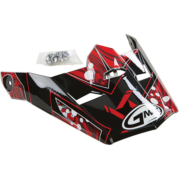 GMAX MX46 Y CASQUE MX JEUNESSE SHARK VISOR Jeunesse Rouge