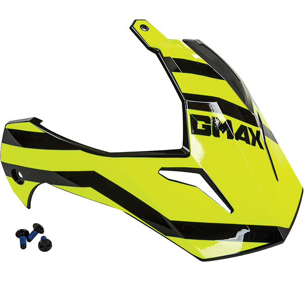 GMAX GM11 TRAPPER VISOR KIT Haute Visibilité Jaune