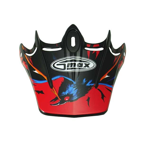 GMAX GM46 VISOR XS S Crâne Rouge