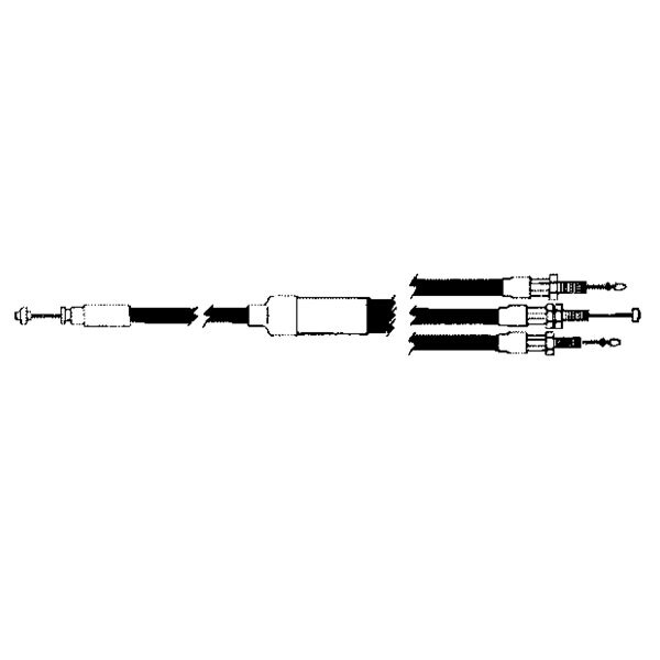 CÂBLE D'ACCÉLÉRATEUR SPX DOUBLE (05 139 61)