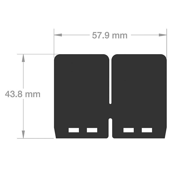 PÉTALE DE RECHANGE V FORCE 4 (4PR612H)