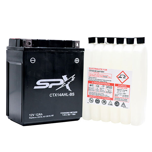 BATTERIE ET ​​ACIDE HAUTE PERFORMANCE SPX (CTX14AHL BS)