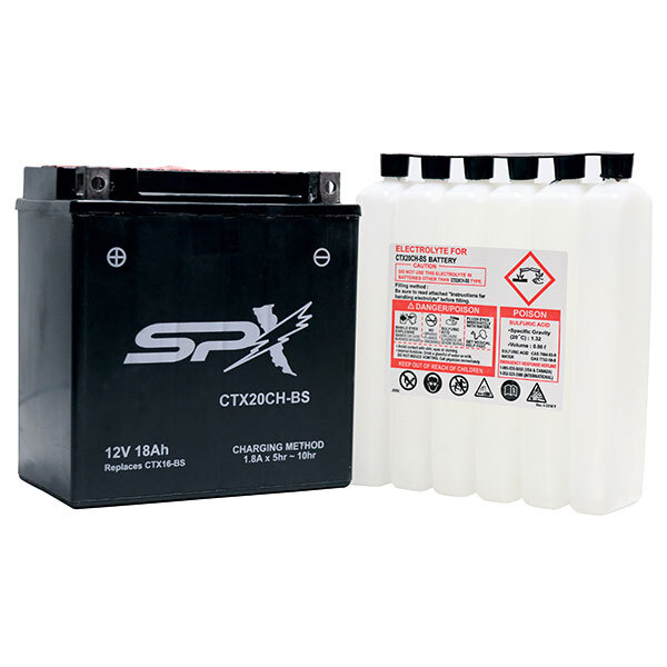 BATTERIE ET ​​ACIDE HAUTE PERFORMANCE SPX (CTX20CH BS)