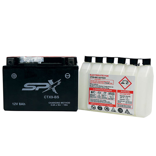 BATTERIE ET ​​ACIDE HAUTE PERFORMANCE SPX (CTX9 BS)