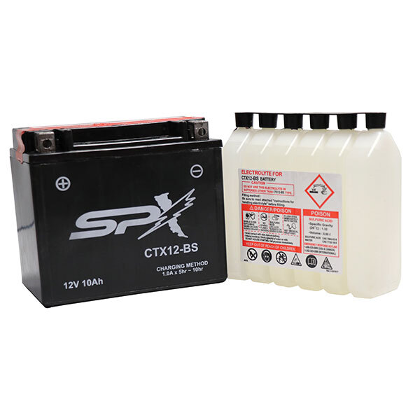 BATTERIE ET ​​ACIDE HAUTE PERFORMANCE SPX (CTX12 BS)