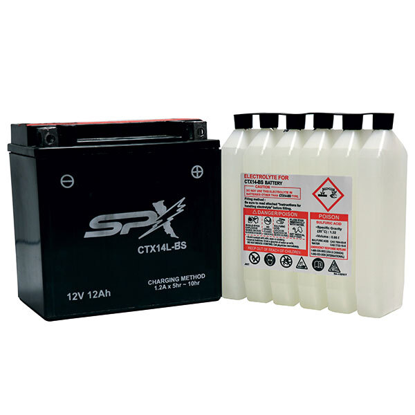 SPX HIGH PERFORMANCE BATTERY & ACID (CTX14L BS)
