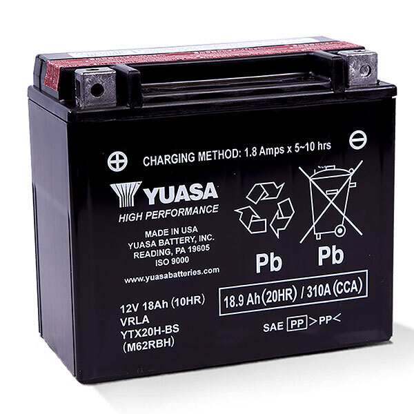 Batterie YUASA AGM (YUAM62RBH)