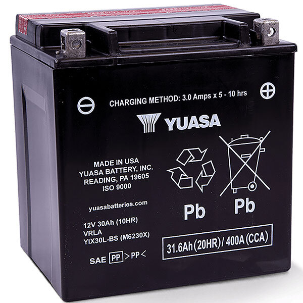 Batterie AGM haute performance YUASA (YUAM6230X)