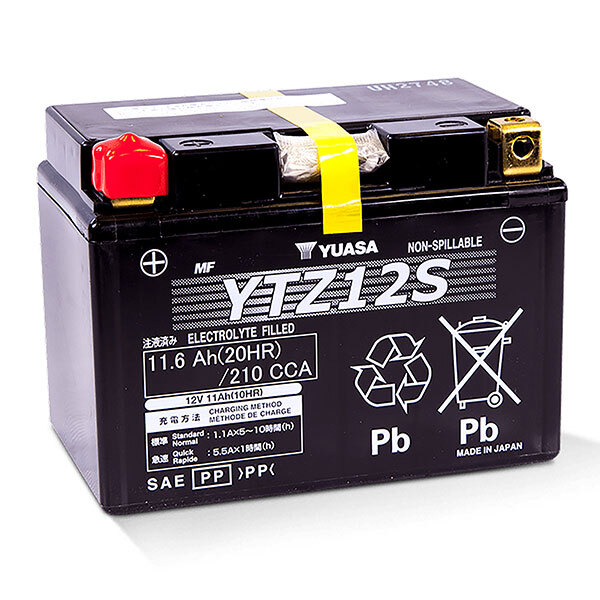 Batterie Yuasa série YTZ (YUAM7212A)