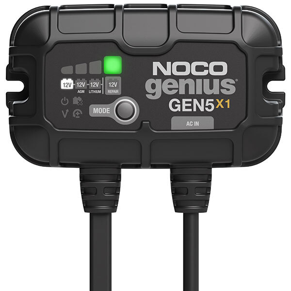 NOCO ON BOARD BATTERY CHARGER, MAINTAINER & DESULFATOR