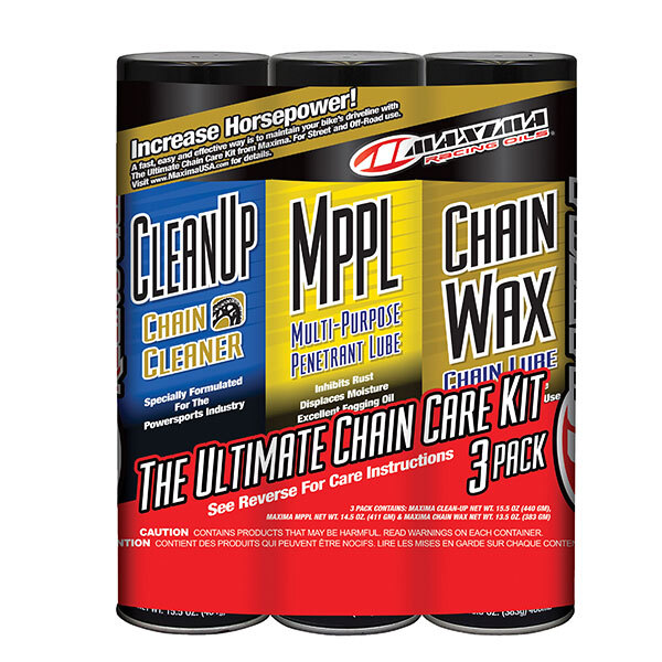 MAXIMA RACING OILS CHAIN WAX ULTIMATE COMBO KIT PK Of 4 (70 749203 1)