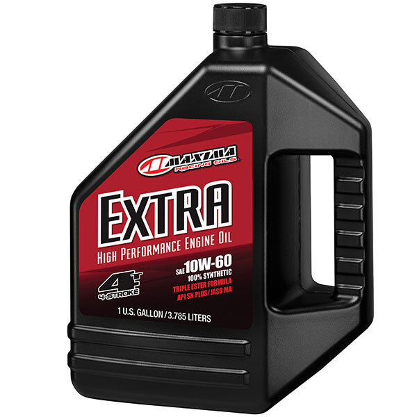 Maxima Racing Oils Huile moteur 4 temps extra synthétique EA de 4 128 OZ 10W60