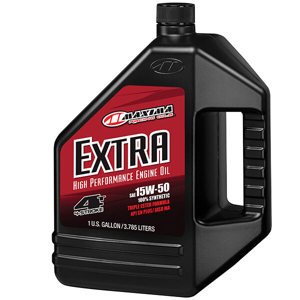 Maxima Racing Oils Huile moteur 4 temps extra synthétique EA de 4 128 OZ 15W50