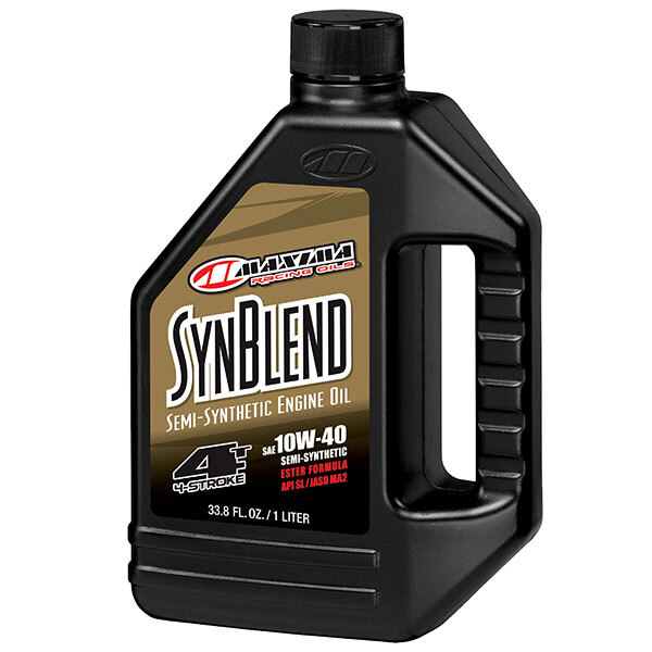 Maxima Racing Oils Huile moteur 4 temps à mélange synthétique d'ester EA de 12