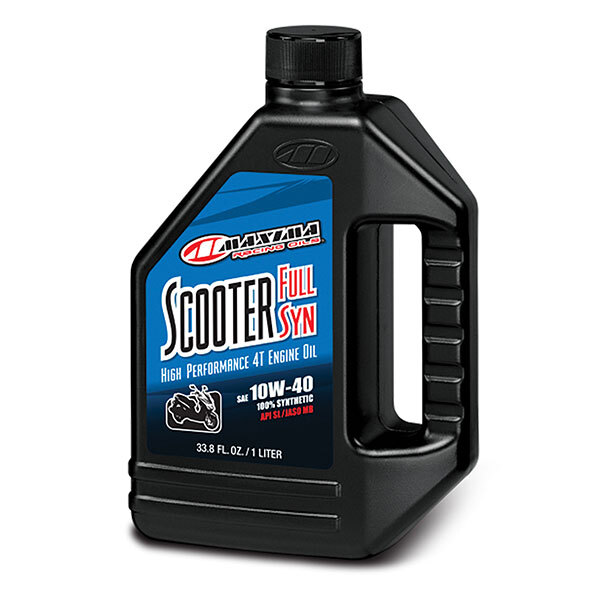 MAXIMA RACING OILS SCOOTER ENTIÈREMENT SYNTHÉTIQUE 10W40 EA De 12 (30 50901 1)