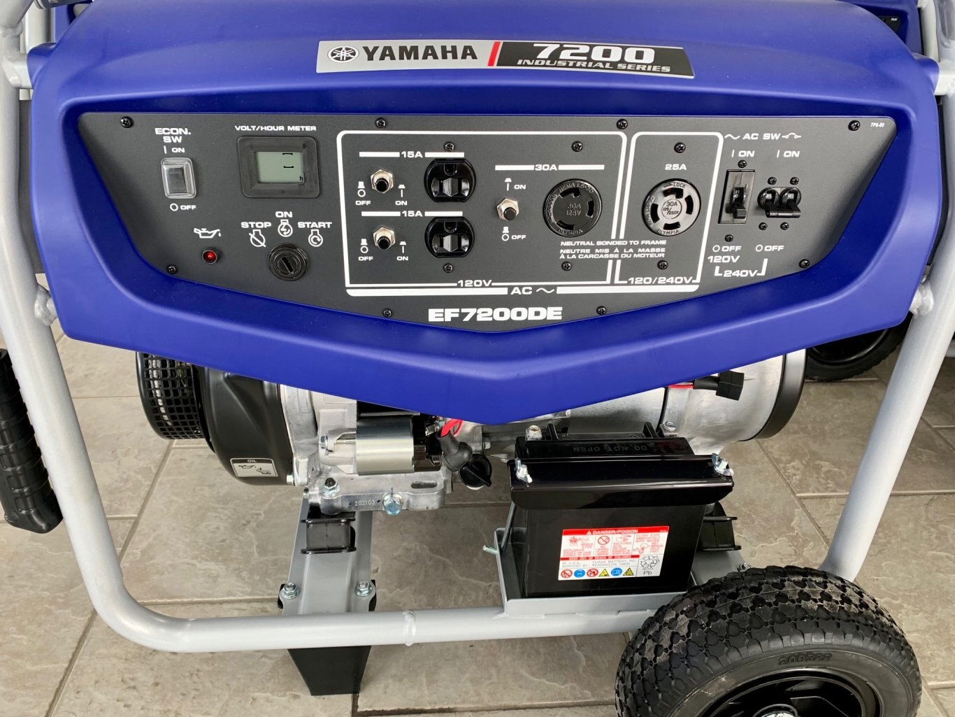 2023 Génératrice Yamaha EF7200DE