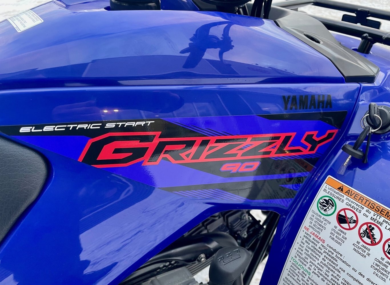 VTT Yamaha Grizzly 90 2023
