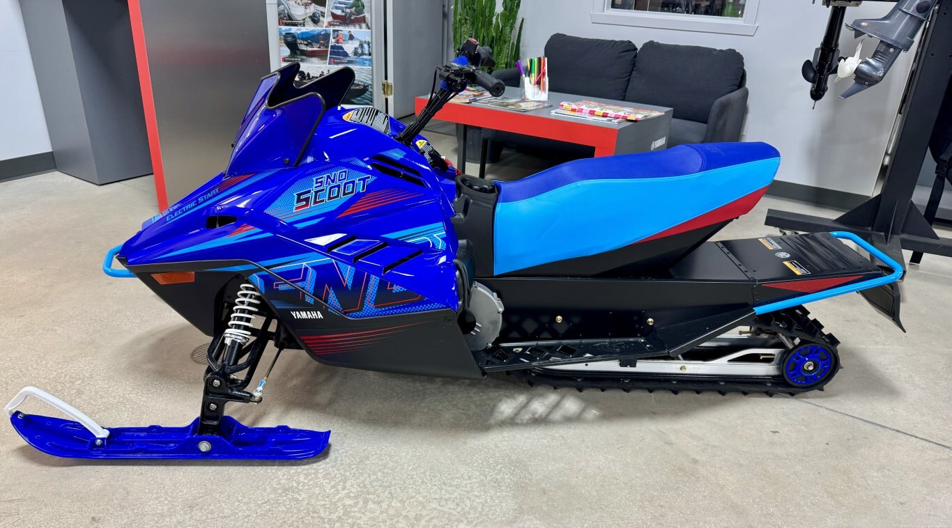 2025 Motoneige Yamaha SNOSCOOT ES Bleu Team Yamaha/Rouge