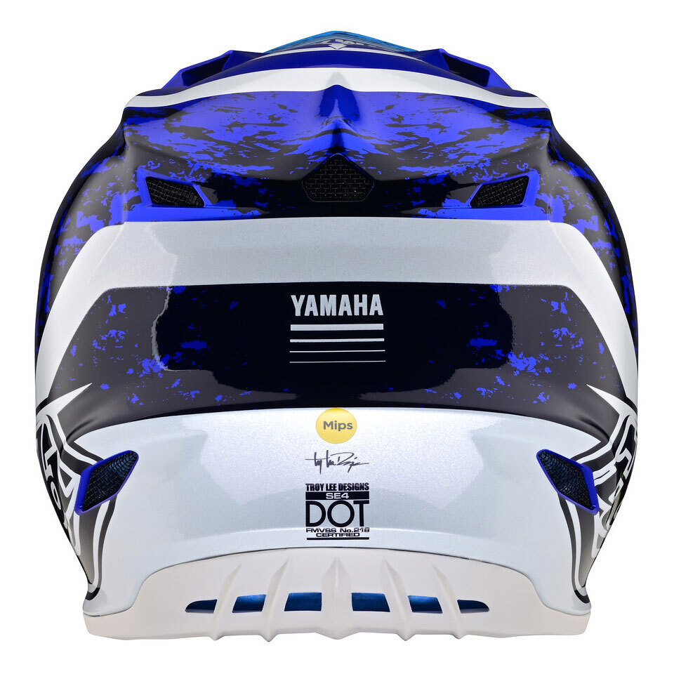 Casque Yamaha SE4 en polyacrylite par Troy Lee®