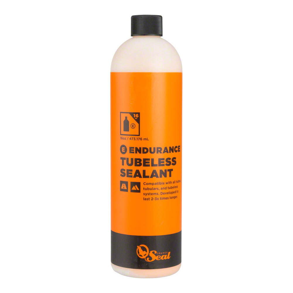 Recharge de scellant pour pneus sans chambre à air Orange Seal Endurance 16oz