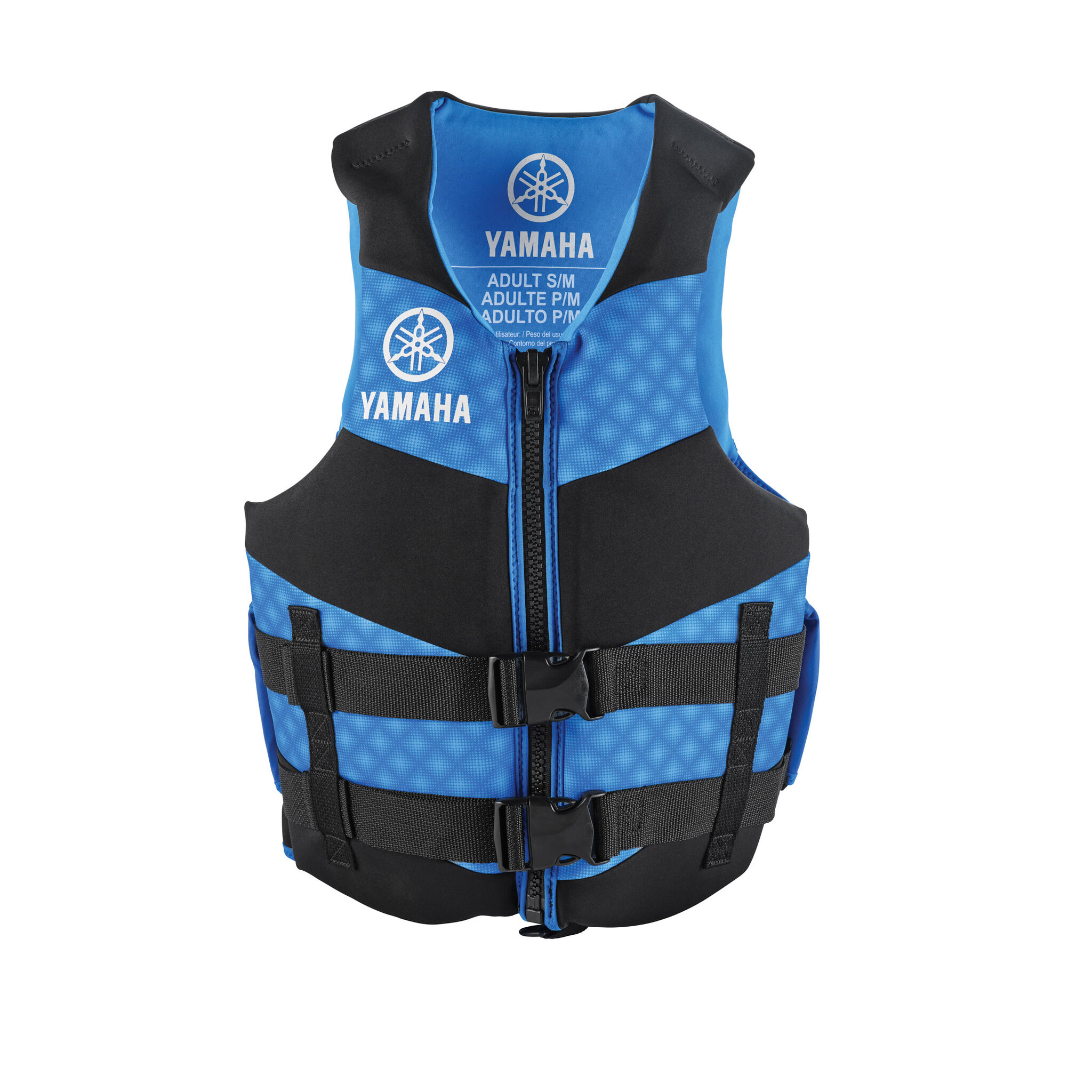 Gilet de sauvetage Yamaha en néoprène avec poignées latérales par Jetpilot Medium à Large bleu