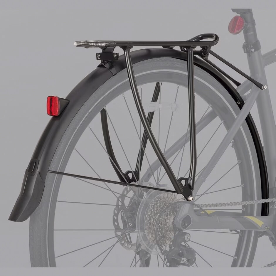 Garde-boue arrière pour vélo électrique & Rack Kit