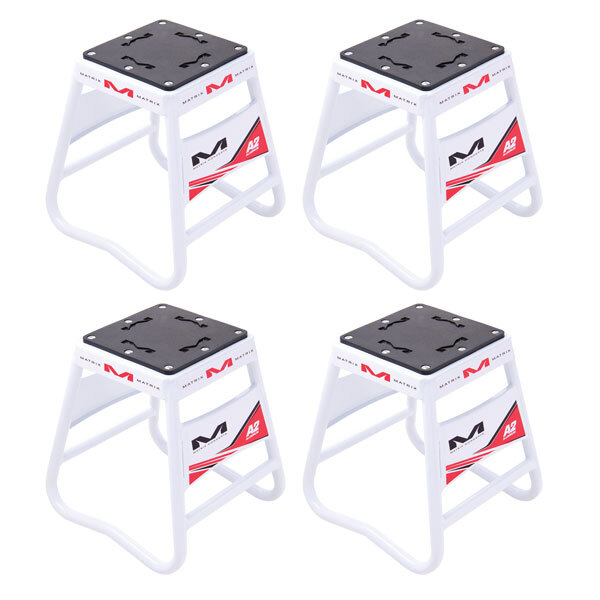 MATRIX A2 MINI SUPPORT EN ALUMINIUM 4PK Rouge