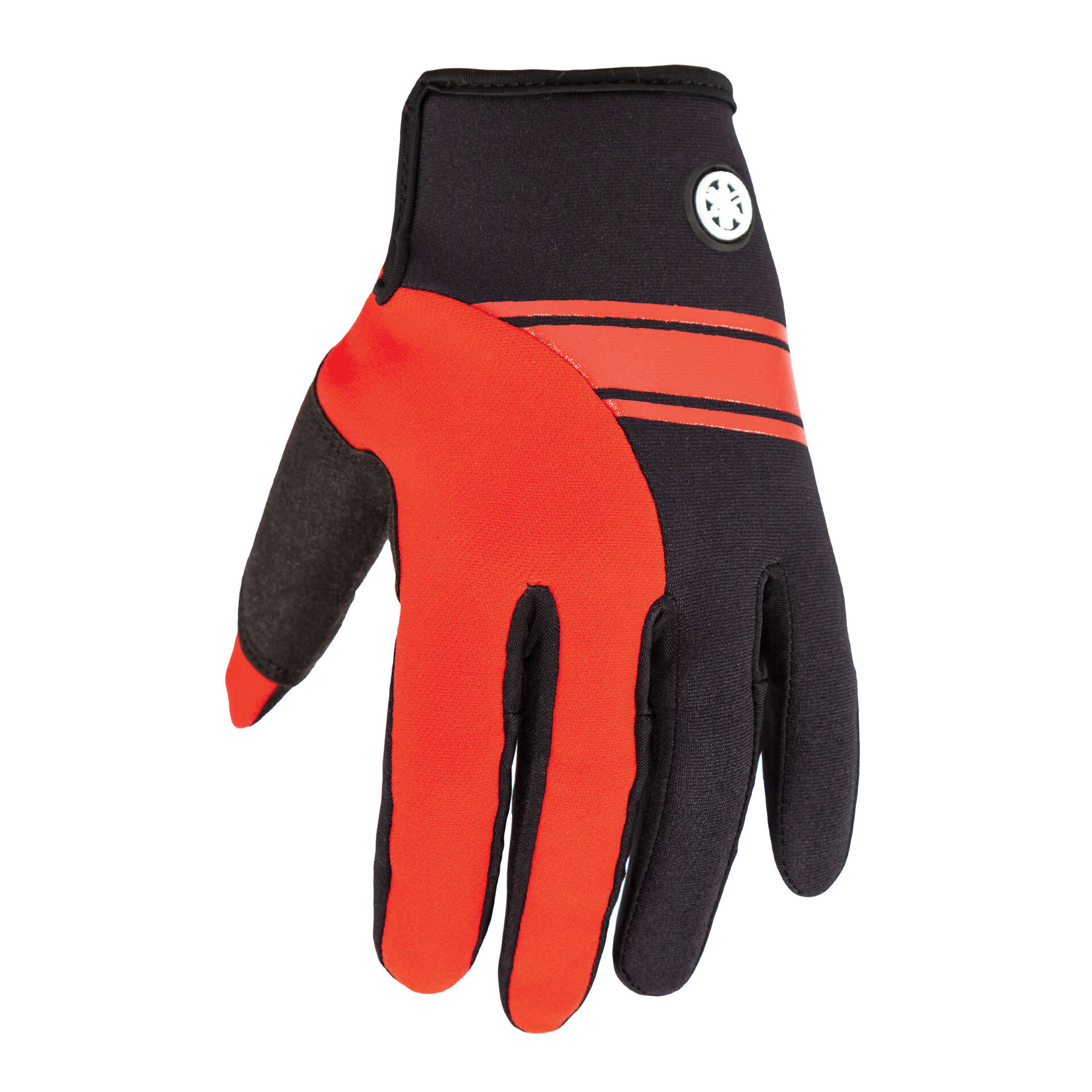 Yamaha Full Finger Gloves Medium red/black