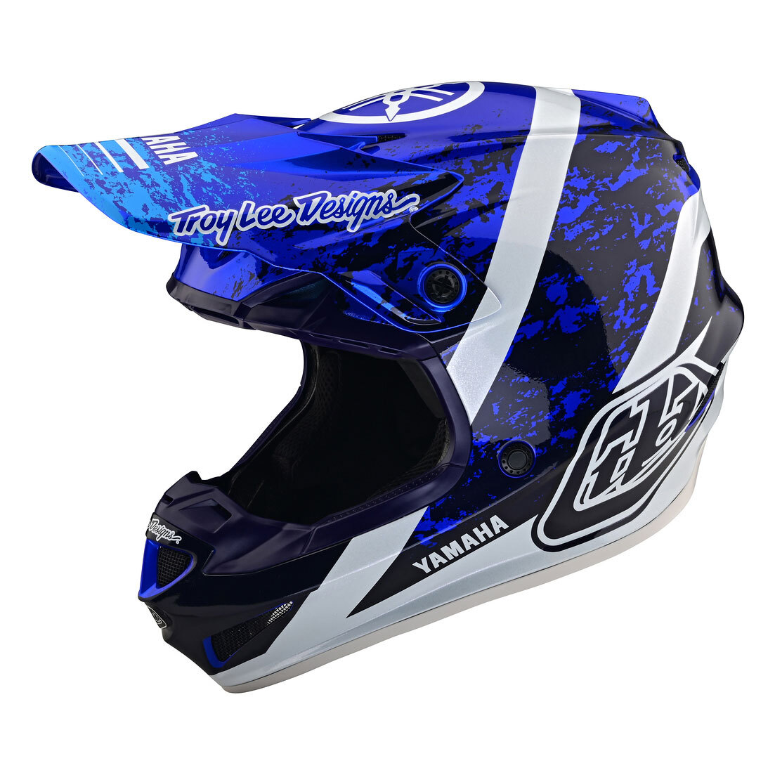 Yamaha Youth SE4 Polyacrylite Helmet by Troy Lee® Large navy blue