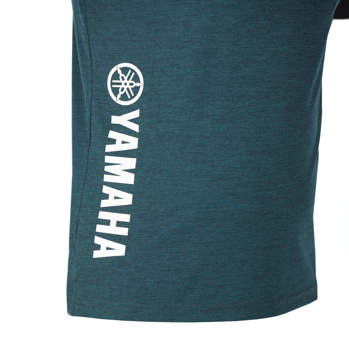 Maillot de vélo de montagne à manches courtes pour hommes Yamaha Small gris/bleu