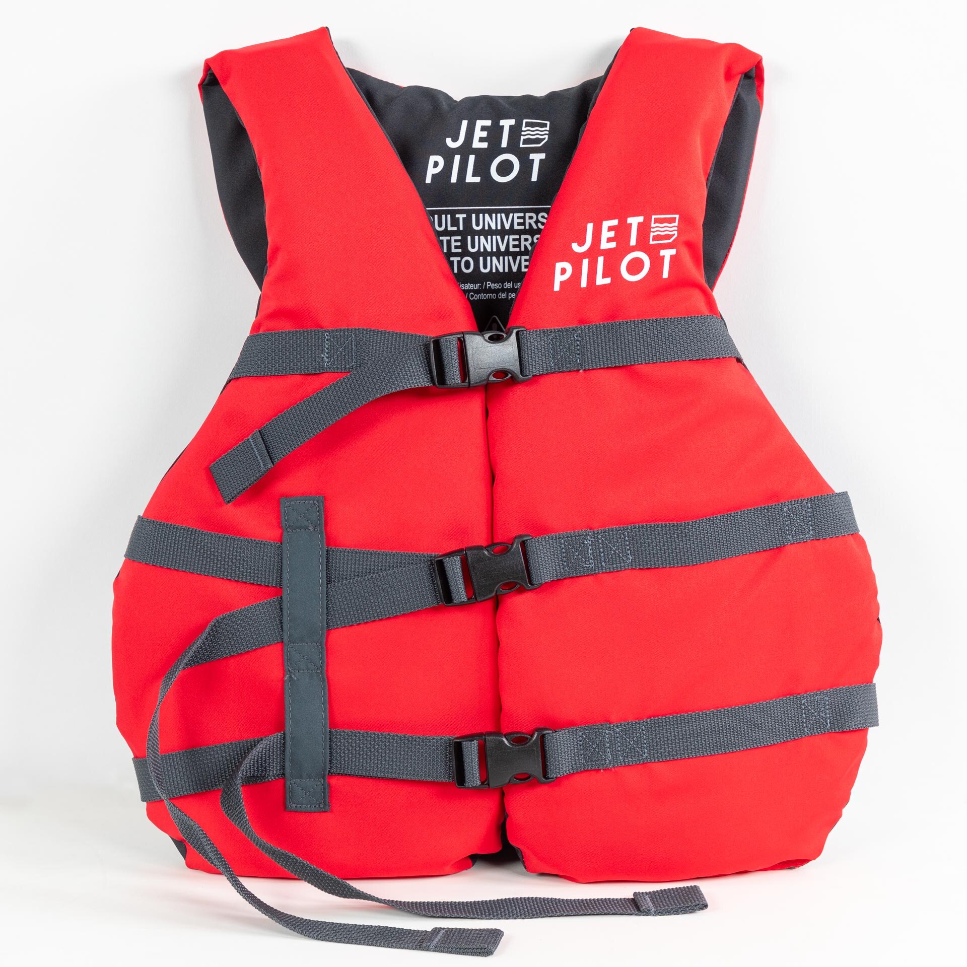 Gilet de sauvetage universel JetPilot taille unique rouge