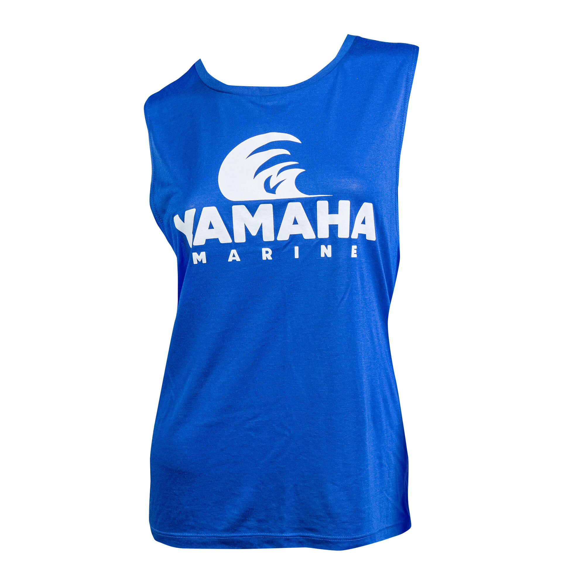 Débardeur Yamaha Marine pour femme, grand modèle, bleu