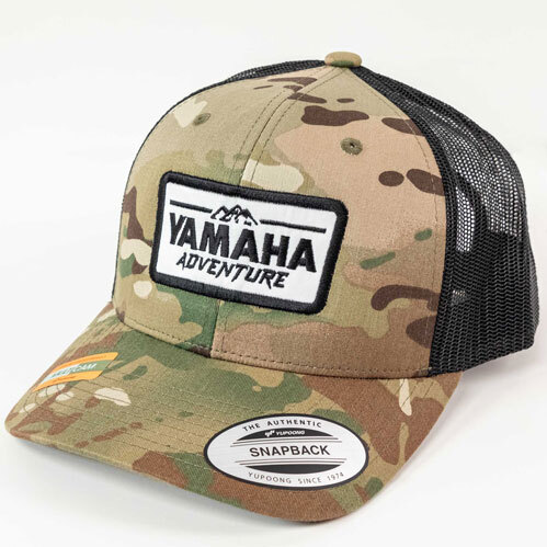 Casquette de camionneur camouflage Yamaha Adventure