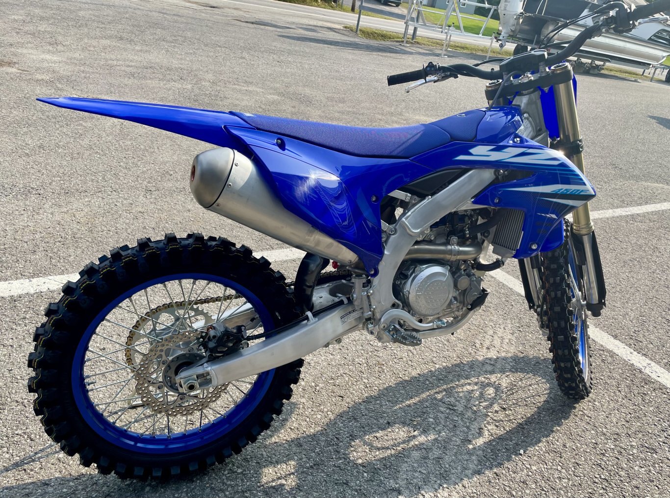 Équipe Yamaha YZ450F 2025 Bleu Yamaha