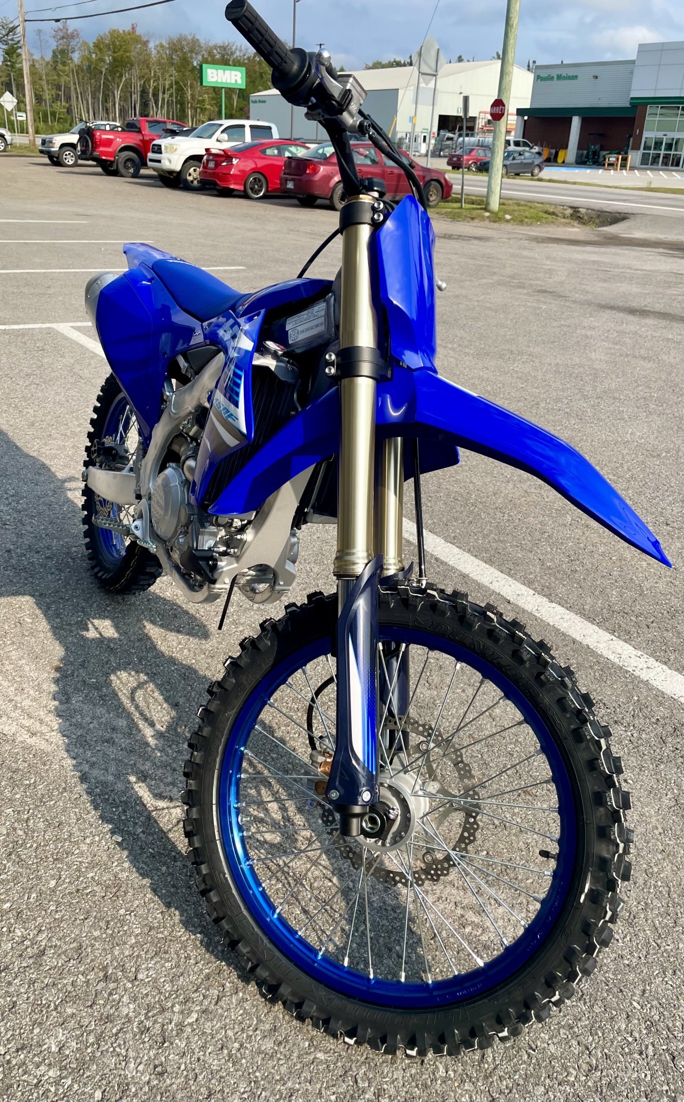 Équipe Yamaha YZ450F 2025 Bleu Yamaha