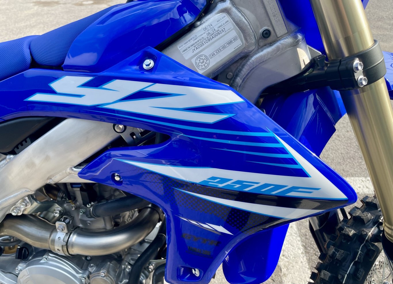 Équipe Yamaha YZ2025F 250F Bleu Yamaha