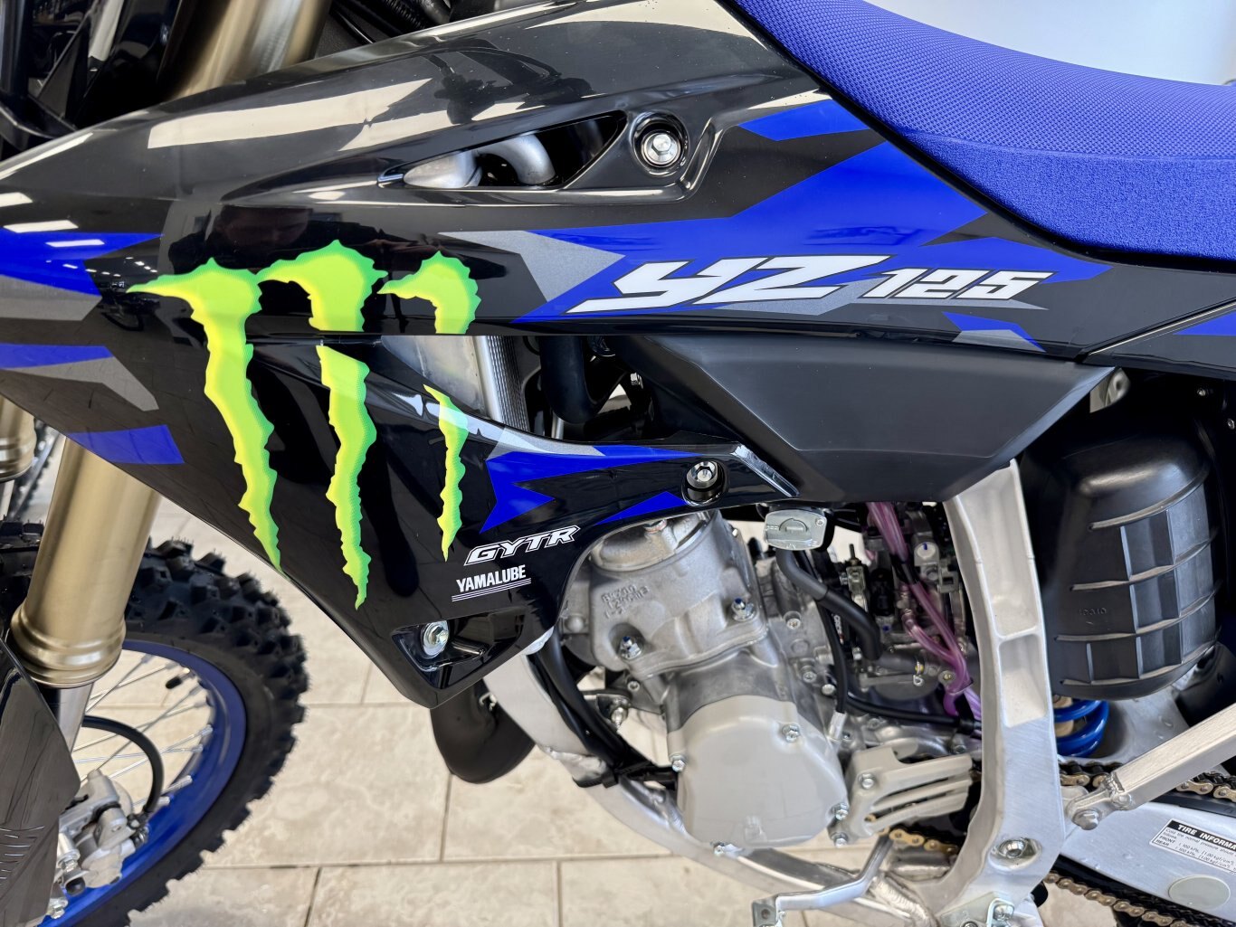 2025 Yamaha YZ125 Monster Energy Yamaha Racing Edition