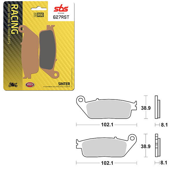 SBS ROAD RACING & TRACKDAYS SINTER BRAKE PAD (6470627108)