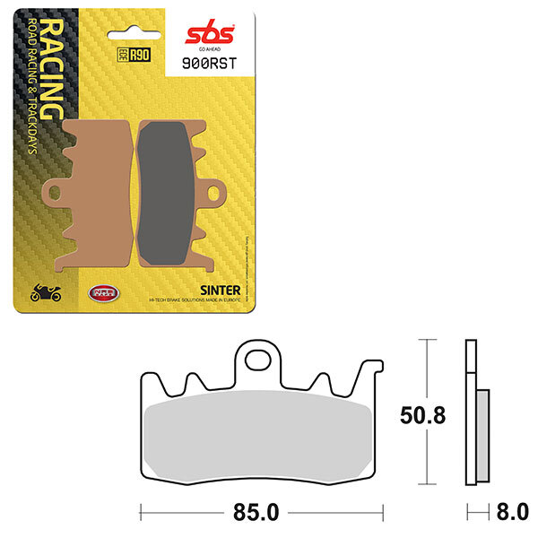 SBS ROAD RACING & TRACKDAYS SINTER BRAKE PAD (6470900108)