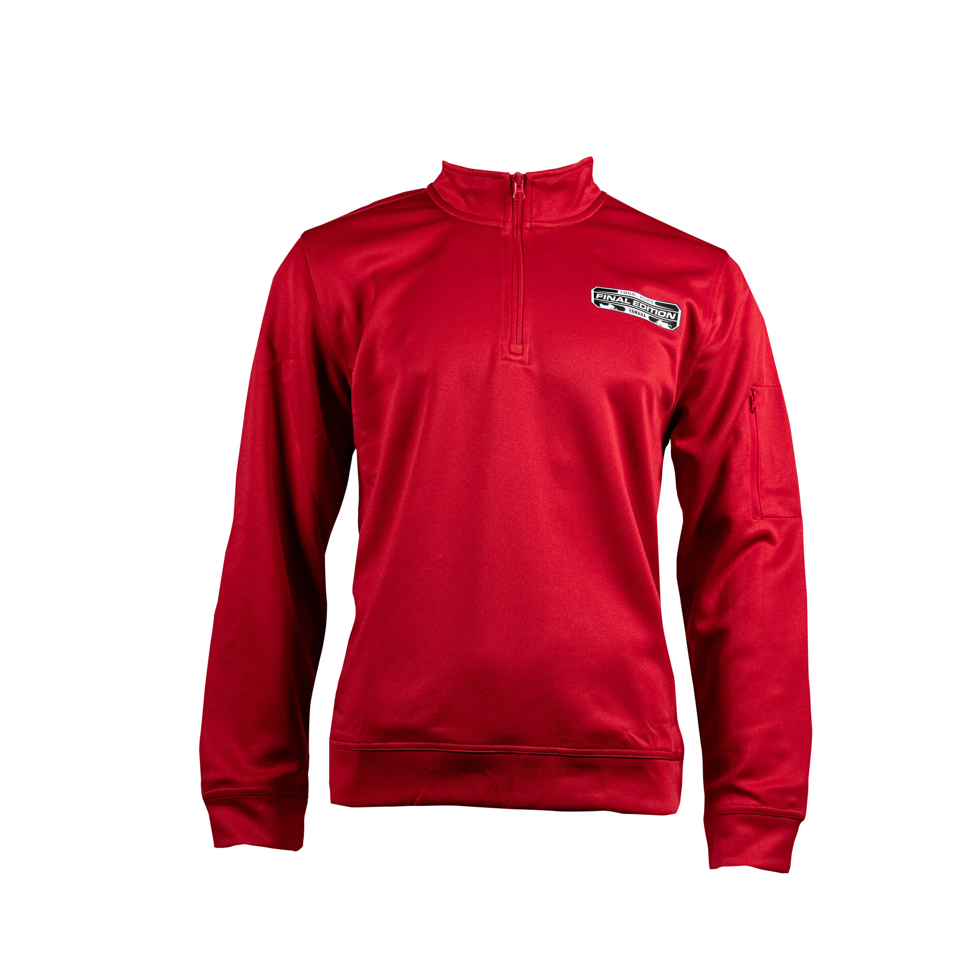 Pull demi-zip Yamaha Final Edition Small rouge